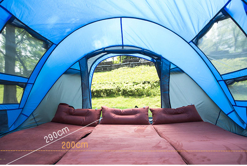 Cheap Goat Tents Tent Pop Up Camping Tents Outdoor Camping Beach Open Tent Waterproof Tents Large Automatic Ultralight Family Tents 
